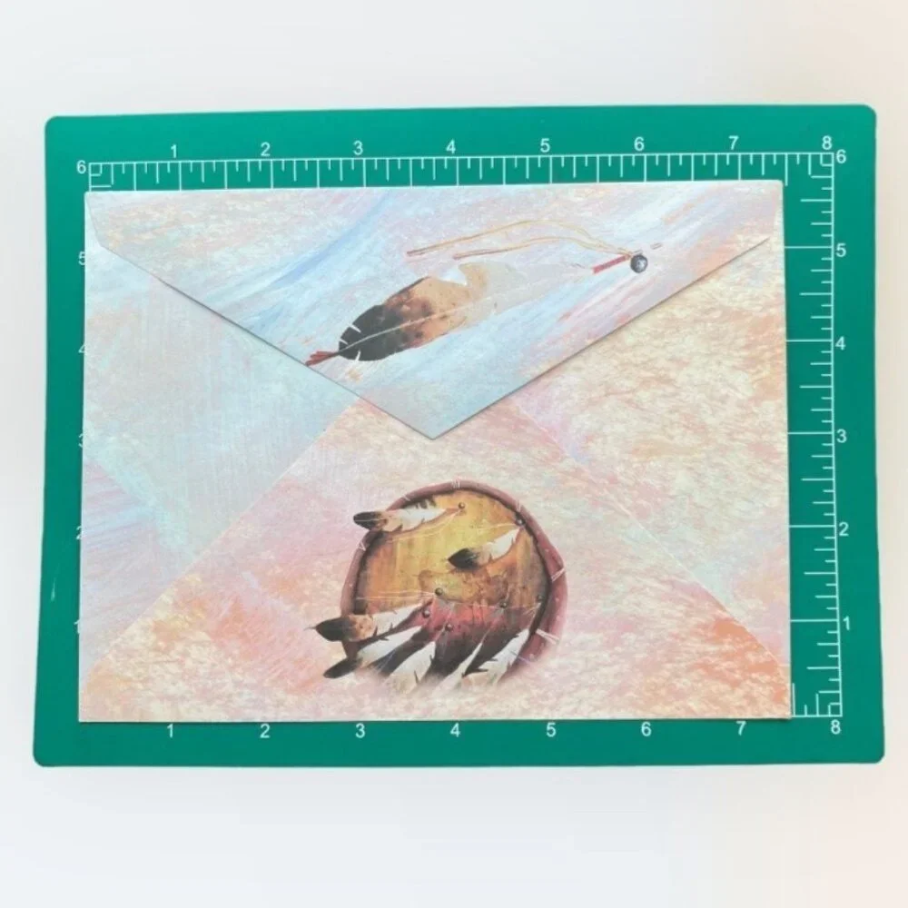 Navajo Daydream OZZ FRANCA Combo Greeting Card/Magnet NOS Leanin' Tree Native‎